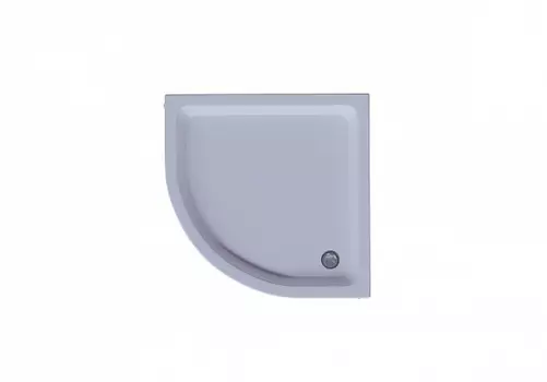 Поддон для душа Aquatek 1/4 круга 90х90 R50 с ножками с фронтальным экраном, без сифона