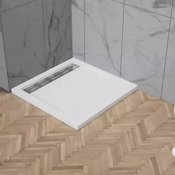 Поддон для душа BelBagno Due 100х100 белый
