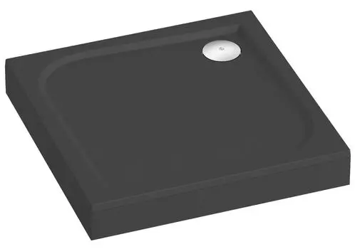 Поддон для душа Good Door Квадро 80x80 черный (антрацит)