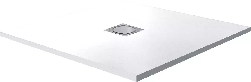 Поддон для душа RGW Stone Tray ST-0088W 80х80 белый, с сифоном