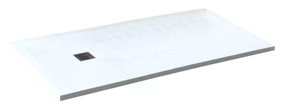Поддон для душа RGW Stone Tray ST-189W 90х180 с нержавеющей крышкой сифона