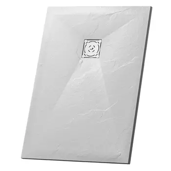 Поддон для душа RGW Stone Tray ST-0119W 90х110 белый, с сифоном