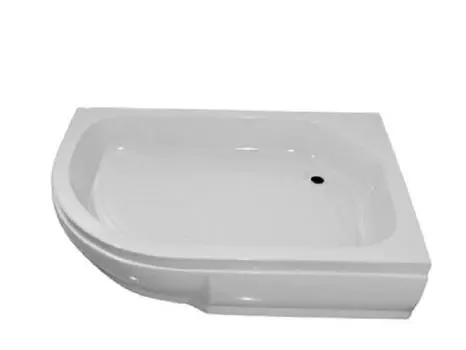 Поддон для душа River Wemor 110/80/24 R асимметричный, правый