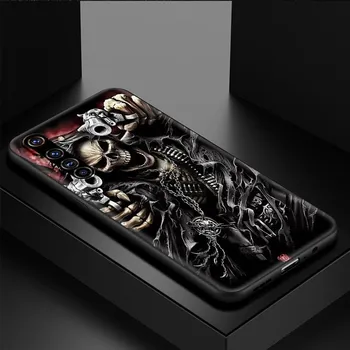 Противоударный чехол Grim Reaper с черепом и скелетом для Oppo A54 A53 A52 A9 2020 A95 A15 Shell Realme 8 5G 7 6 Pro C3 C21 C11, чехол для телефона Oppo A54