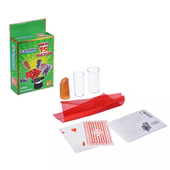ИГРОЛЕНД Игра настольная "Набор фокусника мини", PP, бумага, 9,5х4х13см
