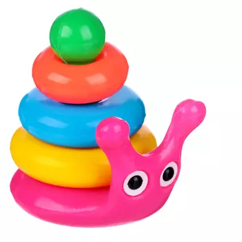 ИГРОЛЕНД Пирамидка, пластик, 10х7,5х10см, 92026