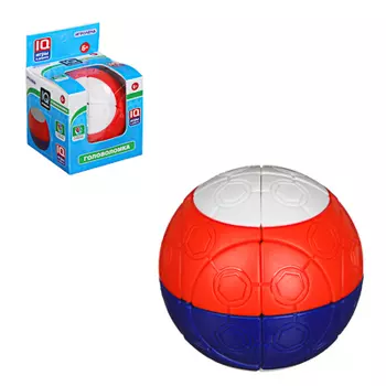 ИГРОЛЕНД Шар головоломка "Собери цвета", пластик, 7см, 3 цвета