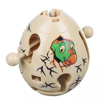 ИГРОЛЕНД Головоломка "Умное Яйцо", пластик, 5х6,5см, 3-6 дизайнов
