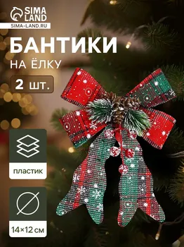 Ёлочные игрушки 2 шт.