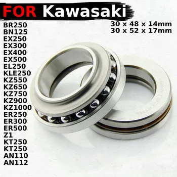 Комплект подшипников на рулевую головку для Kawasaki BR250 Z250SL EX250 EL250, Eliminator KLE250 EX300 Ninja ZZR250 Z250SL 250SE 250LX 250R ABS