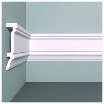 молдинг BELLO-DECO М13 100х23х2000мм полимер(xps) белый, арт. 00-00107201