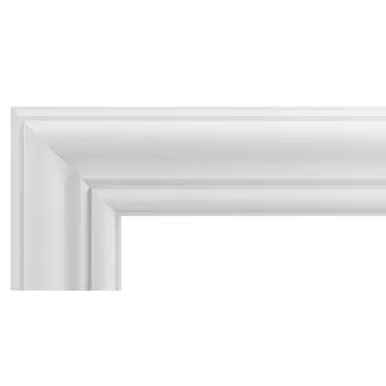 молдинг для дверей BELLO-DECO Н9 80х19х2200мм полимер белый, арт. 00-00106251