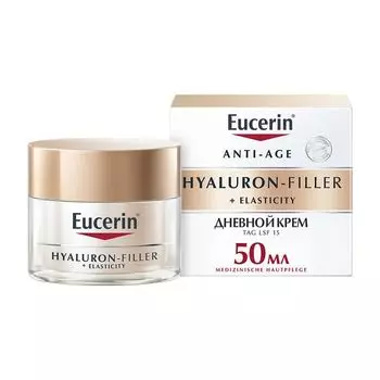 Крем для дневного ухода за кожей Hyaluron-Filler+Elasticity Eucerin/Эуцерин банка 50мл (69675)