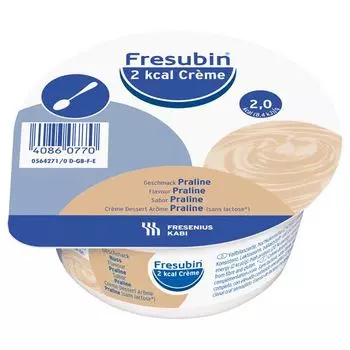 Крем для лечебного питания вкус пралине 2ккал Fresubin/Фрезубин стаканчик 125г 4шт