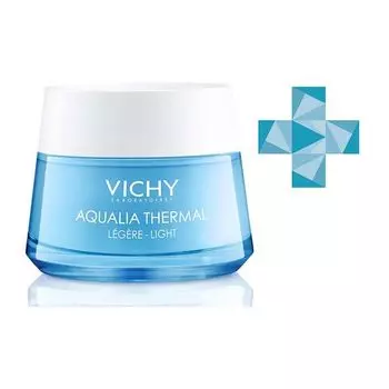 Крем для нормальной кожи легкий Aqualia Thermal Vichy/Виши банка 50мл