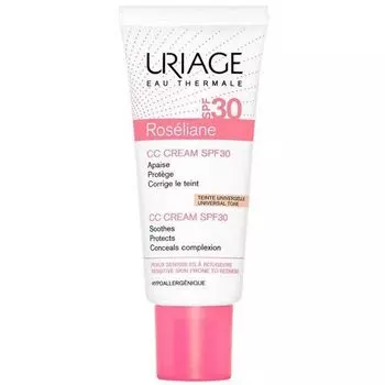 Крем для лица против покраснений SPF30 Roseliane Uriage/Урьяж 40мл