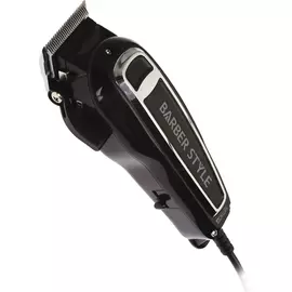 DEWAL PROFESSIONAL Машинка для стрижки Barber Style, 0.8-2 мм, сетевая, вибрационная, 6 насадок