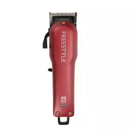 DEWAL PROFESSIONAL Машинка для стрижки Fгeestyle красная, 0.5-2мм, аккумуляторно-сетевая, 6 насадок