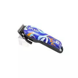 DEWAL PROFESSIONAL Машинка для стрижки с сетевым и аккумуляторным питанием, 5200-6000 оборотов\мин, нож 45 мм, 0.5 - 2.0 мм, 6 насадок / DEWAL SPLASH