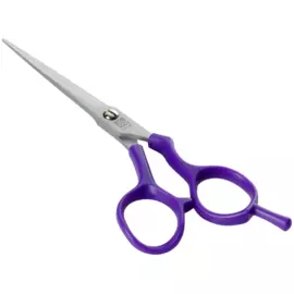 DEWAL PROFESSIONAL Ножницы парикмахерские прямые с микронасечками 5.5", цвет фиолетовый