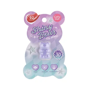 CATHY DOLL SHINY BEAR Помада -бальзам для губ увлажняющий