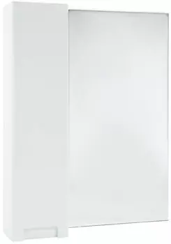 Зеркальный шкаф 58x80 см белый глянец L Bellezza Пегас 4610409002015