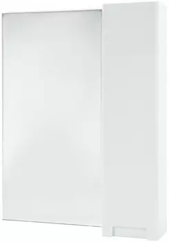 Зеркальный шкаф 58x80 см белый глянец R Bellezza Пегас 4610409001018