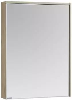 Зеркальный шкаф 60x83,3 см сосна арлингтон R Акватон Стоун 1A231502SX850