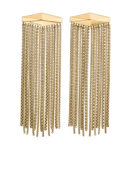 Jimmy Choo серьги Zandra, золотой