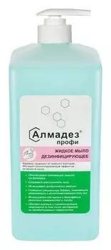Дезинфицирующее мыло алмадез-профи 1 л (Дозатор)