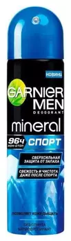 Дезодорант-антиперспирант Mineral Men спорт 96ч