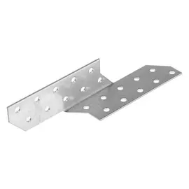 Держатель балки 170х40x40 Dbl, левый, цинк, 1 шт.