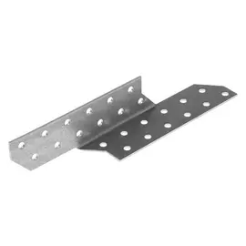 Держатель балки 190х40x40 Dbl, левый, цинк, 1 шт.
