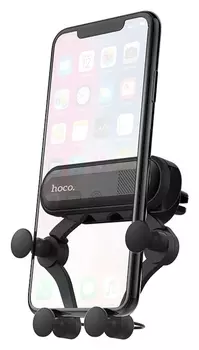 Держатель для смартфона в авто Hoco Ca51, 4-6.5", черный