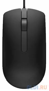 Мышь проводная DELL MS116 чёрный USB 570-AAIR