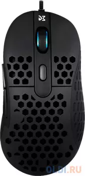 Мышь проводная Dream Machines DM6 Holey S чёрный USB