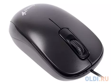Мышь проводная Genius DX-110 чёрный, 1000 dpi, USB