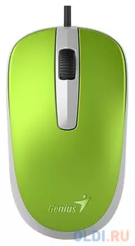 Мышь проводная Genius Genius DX-120 зелёный USB