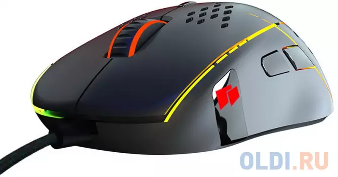 Мышь проводная HIPER Aero A-2 чёрный USB
