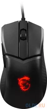 Мышь проводная MSI Clutch GM31 Lightweight чёрный USB