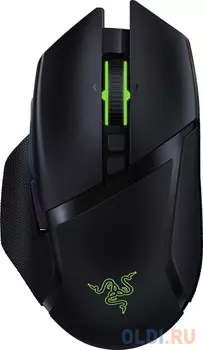 Мышь проводная Мышь беспроводная Razer Basilisk Ultimate чёрный USB + радиоканал