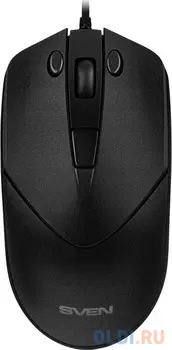 Мышь проводная Sven Мышь Sven RX-100 чёрный USB