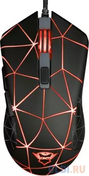 Мышь проводная TRUST GXT 133 Locx чёрный USB
