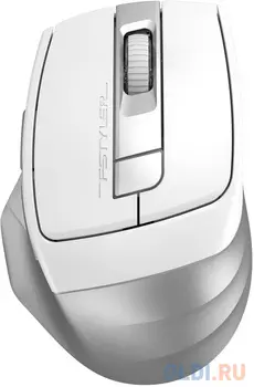 Мышь A4Tech Fstyler FB35CS белый/серый оптическая (2000dpi) silent беспроводная BT/Radio USB (5but)