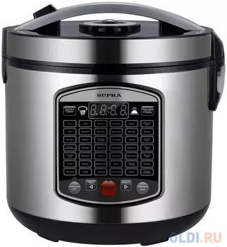 Мультиварка Supra MCS-5220 5л 860Вт серебристый