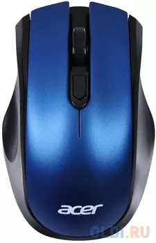 Мышь беспроводная Acer OMR031 чёрный синий USB + радиоканал