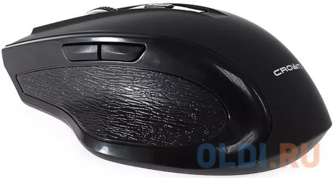 Мышь беспроводная Crown CMM-935W чёрный USB + радиоканал