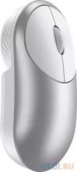 Мышь беспроводная Dareu LM166D Silver (серебристый), DPI 1200, ресивер 2.4GHz+BT, размер 109x56x32мм
