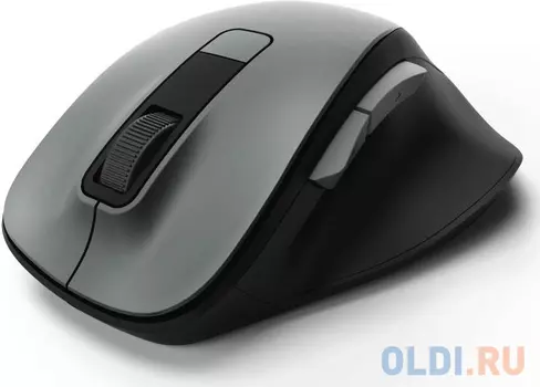 Мышь беспроводная HAMA MW-500 чёрный серый USB 00182633