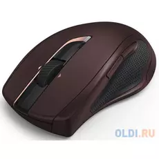 Мышь беспроводная HAMA MW-900 бордовый USB 00182673